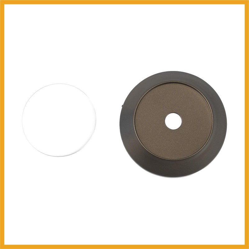 Partuto 65mm Dia Car Wheel Center Hub Caps Bronze Tone