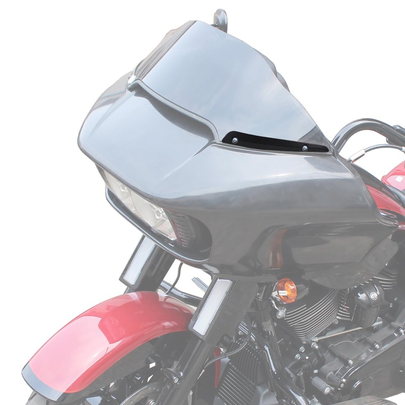 KAKABAS Front Road Glide Windshield Side Trim, Split Windscreen Side