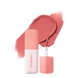 COLORGRAM NUDE BLUR TINT 16 ROMANTIC CORAL | Soft Velvet Matte Liquid Lipstick & Cheek Tint | Lightweight Blurring Tint for a Smooth & Airbrushed Finish | Long-Lasting & Non-Sticky Formula
