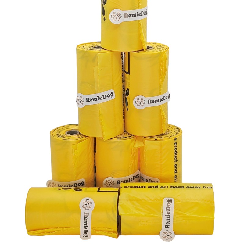 Cornstarch Based Poop Bags, 8 Pack