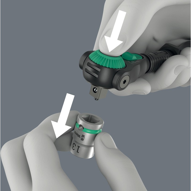 Wera Zyklop Speed Ratchet 8000 C Black Edition, 1/2 Inch