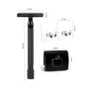 1 Set Double Edge Safety Razor with Handle Shaving Razor