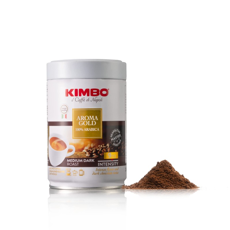Kimbo Aroma Gold 100% Arabica | Ground Coffee | Medium