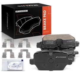 A-Premium Rear Ceramic Disc Brake Pads Set Compatible with Mini Cooper Countryman 2011-2016, Cooper Paceman 2013-2016, 4 Pcs
