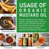Jiva Organics Organic Mustard Oil 1 Liter Bottle (33.8 Ounce)