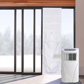 AC Window Seal, Waterproof Window Seal Vent, Waterproof Mobile Air Conditioning Vent Sealing Tools for Exhaust Dryer