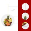 Fall Fruit Basket Ornament Round Christmas Tree Hanging Decoration Housewarming