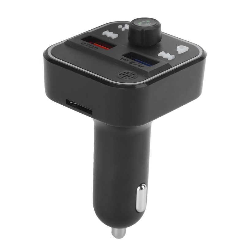 12-24V Bluetooth Car FM Transmitter MP3 Player QC3.0 Fast Charging