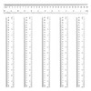 Kunststoff Lineal, 6 Stück Lineal Set Lineal 30 cm /