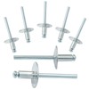 Marvexi 100 Pcs Aluminum Blind Rivet 3/16" x 3/8" Large