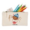 Mr. & Mrs. Panda Makeup Bag Spider Agathe Coffee, White,