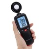 Lux Meter with Data Record, Digital Light Meter Illuminance Meter,