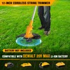 HEINPRO Cordless String Trimmer Compatible with Dewalt 20V Battery, 12-Inch