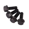 CONPHERON Flange Screws Serrated Flange Hex Bolts M8x25mm Full Thread