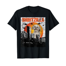 Shihtzilla - Shih Tzu Lover Animal Lover Dog Trainer Breeder T-Shirt