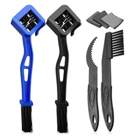 YIMAX Bicycle Cleaning Brush, 5PCS Bicycle Chain Cleaning Tool Set,Bike Chain Crankset Brush,Bike Cleaner Brush Tools Bike Chain Cleaner Brush Suitable for All Bike