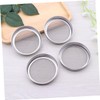 Kisangel 4Pcs Stainless Steel Sprouting Lids for Mason Jars Removable