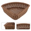 DOITOOL 2pcs Triangular Storage Baskets, Corner Storage Bin Organizer for