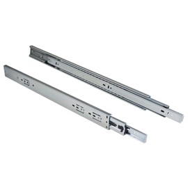 Gobrico 10 Pairs 18-inch Drawer Slides Soft Close Drawer Runners Ball Bearing Side Mount Glides 3-Folds Full Extension, Heavy Duty