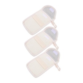 BIUDECO 3Pcs Soap Storage Bags Exfoliating Mesh Pouches with Drawstring for Bath for Handmade and Facial Soap Bathroom Accessories for Lathering and Skin Care