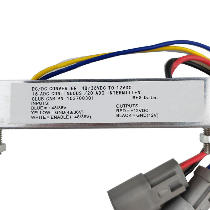 dertgmlm 103700302 DC Converter Fits for Club Car Golf Cart