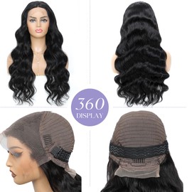 22 Inch Human Hair Wigs 200% Density Wavy 13x6cm HD Lace Front Human Hair Wig Women Natural Brazilian Glueless Human Hair Glue Free Human Hair Color