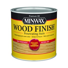 Minwax 220904444 Wood Finish, Natural Stain, Half Pint
