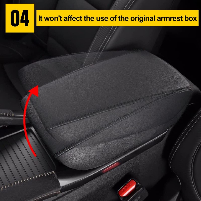 AOMSAZTO Console Covers for 2010-2014 Honda Accord Crosstour Armrest Covers