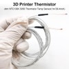 4Pcs Ender 3 Thermistor 1m/39.4Inches, 3D Printer ohm NTC 100K