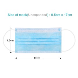 40 PCS Disposable Unisex Face Cover Mouth Cover (40 PCS)