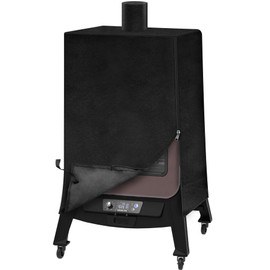 Vertical Smoker Cover for Pit Boss Wood Pellet 4/5-Series PBV4PS1 PBV5PW1 PBV4PS2 PBV5P1 Pro Series 4 BBQ Weather-Resistant Outdoor Grill Cover Pitboss 73550 73040