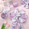 20 Yard Hydrangea Wired Edge Ribbon Purple Hydrangea Flower Craft