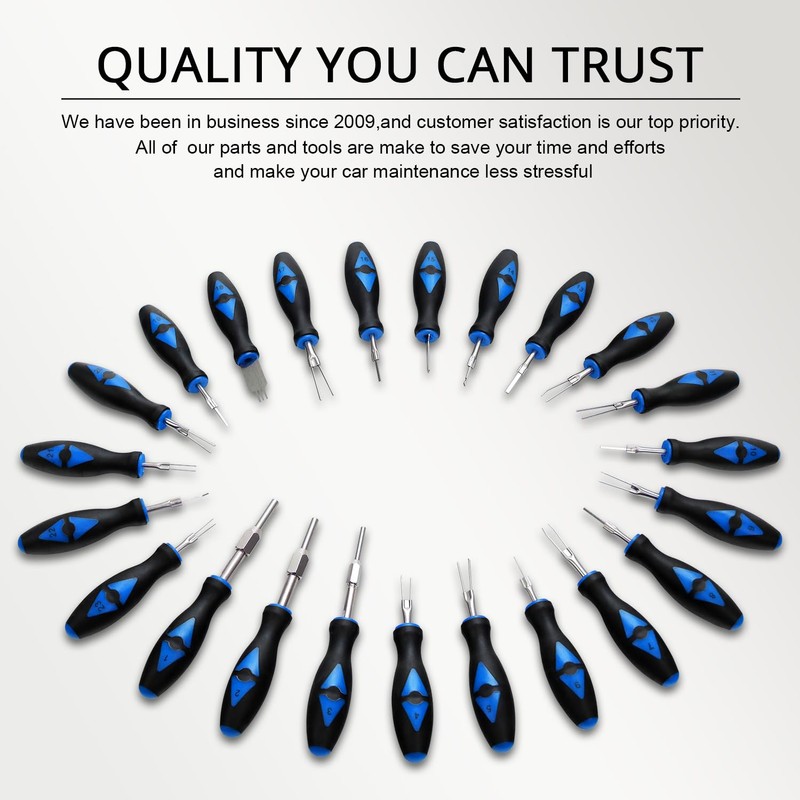 YSTOOL Terminal Release Kit, Universal Wire Connector Removal Pin Extractor