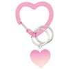 Klux 121113 Acrylic Carabiner/Heart