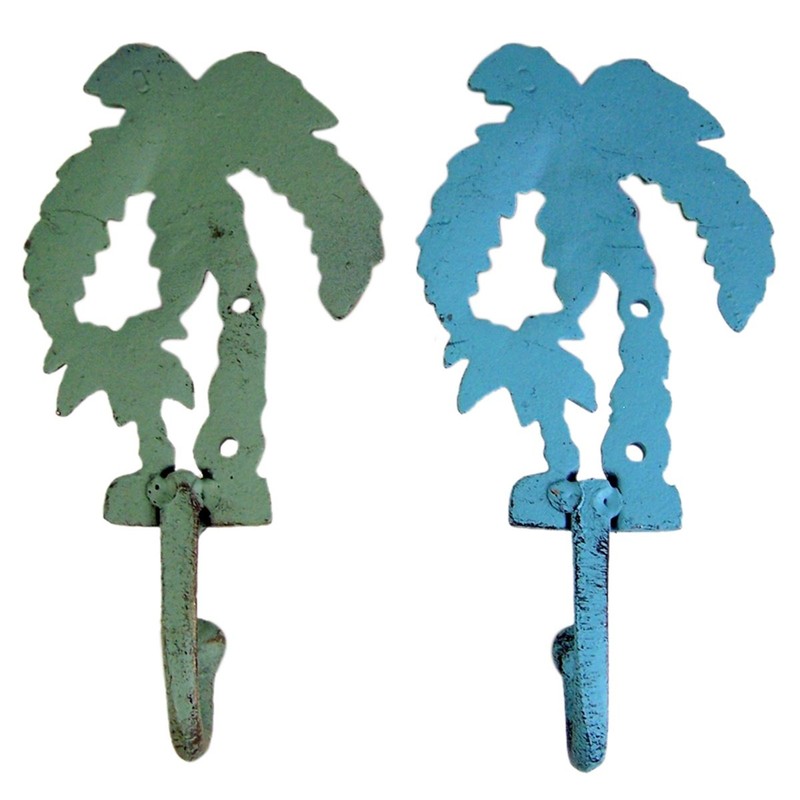 PDTXCLS HOMIEBUDS K-Musculo Palm Tree Cast Iron Wall Hooks 8
