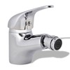 vidaXL Bathroom Bidet Mixer Tap Chrome Kitchen Deck Mounted Faucet