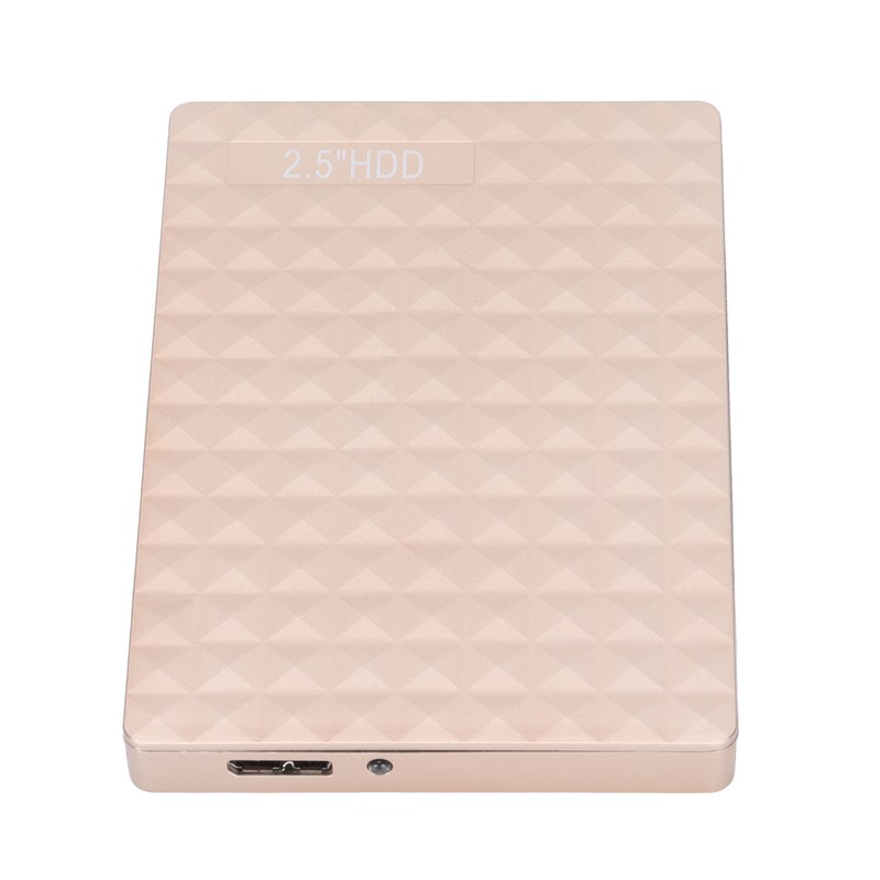 BU KING External Drive 2.5in YD0024 Golden Mobile Hard Disk