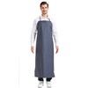 Nanxson Men's Women's Waterproof Apron Thickened PVC Work Apron Meat
