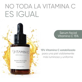Serum Vitamina C 15% Antioxidante y Antiarrugas – 100% Natural