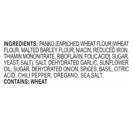 Kinder's Crispy Panko Blend, Italian Herb with Garlic and Sea Salt, 13 Ounce