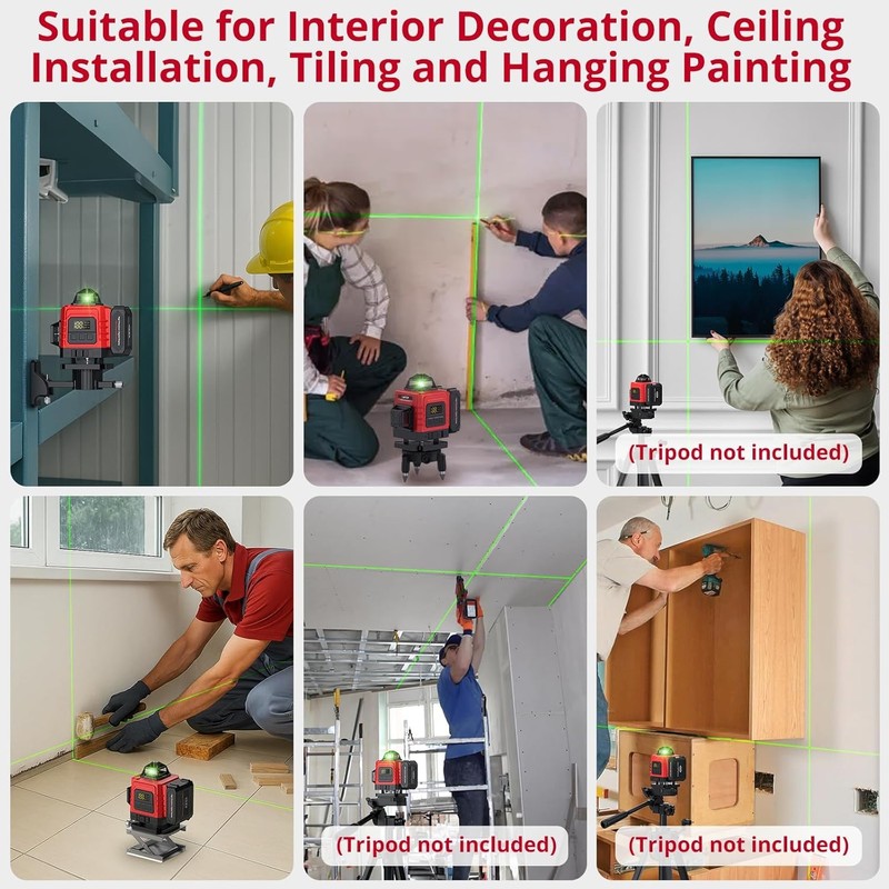 16 Line Laser Level 4 X 360° Laser Level (Class