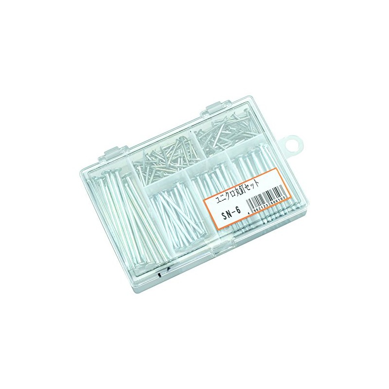 Dyo Hunt SN-6 Unichrome Round Nails, Set of 6