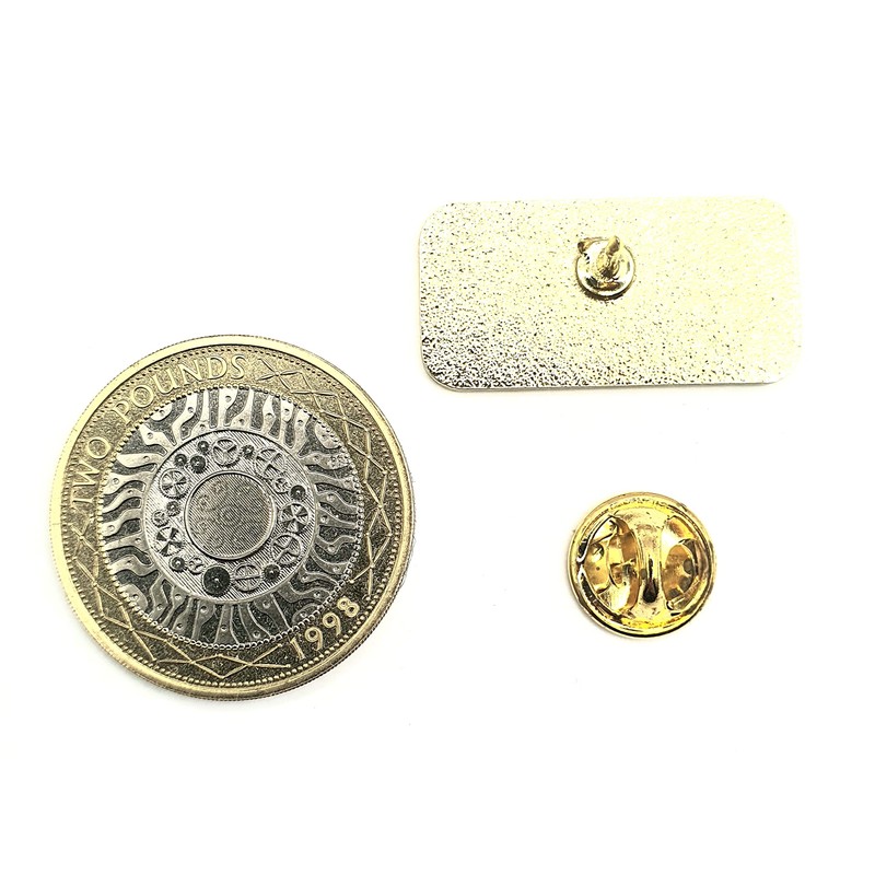 I Support Diversity In Science Inclusive Metal Enamel STEM Pin