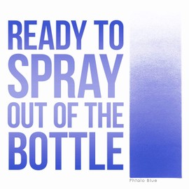 US Art Supply Phthalo Blue Opaque Acrylic Airbrush Paint 8 oz.