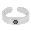 Prevent Snoring Ring Breath Aid Reusable Titanium Steel Adjustable Acupressure