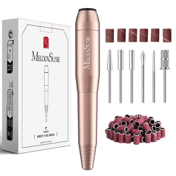 MelodySusie Electric USB Nail Drill Machine,PC120I Portable Electric Nail File