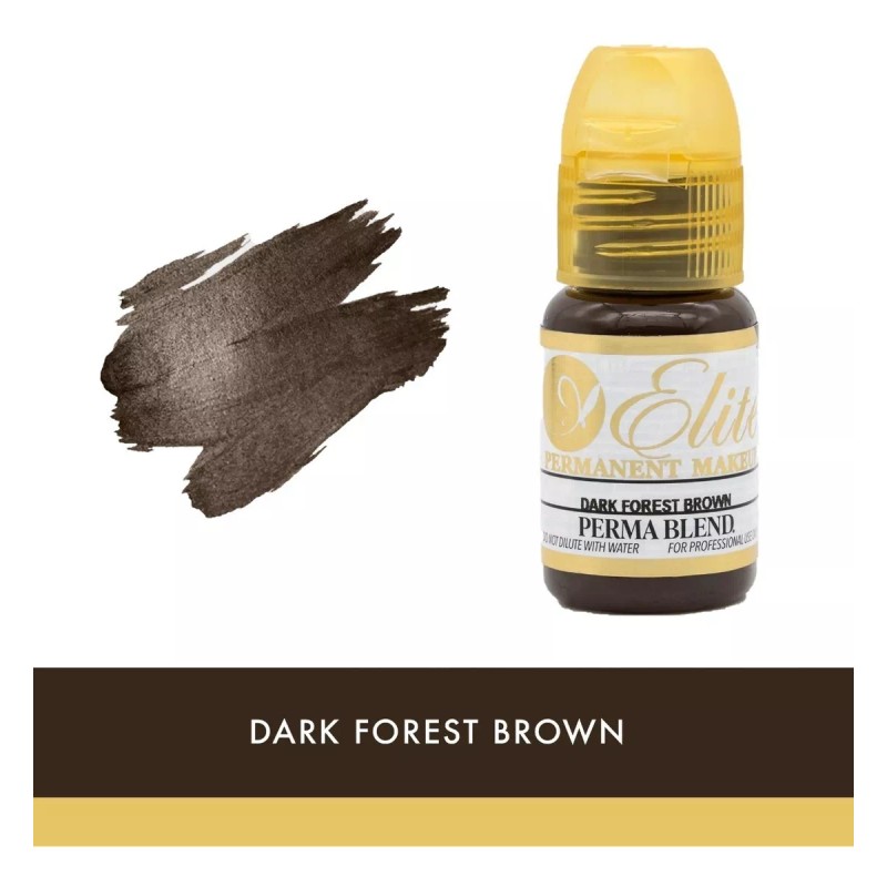 Permablend Dark Forest Brown Pigmento Delineador Ojos Elite