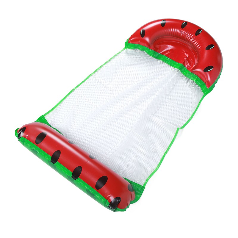 Folding Water Inflatable Floating Hammock Thickened Watermelon Foldable Pool Swimming