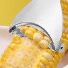 2 Pack ZONADAH Corn Stripper Corn Cob Peeler Premium Stainless