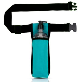 wearwan Massage Oil Holster, Adjustable and Durable Massage Holster, Stylish Massage Therapist Supplies (1B-Cyan)